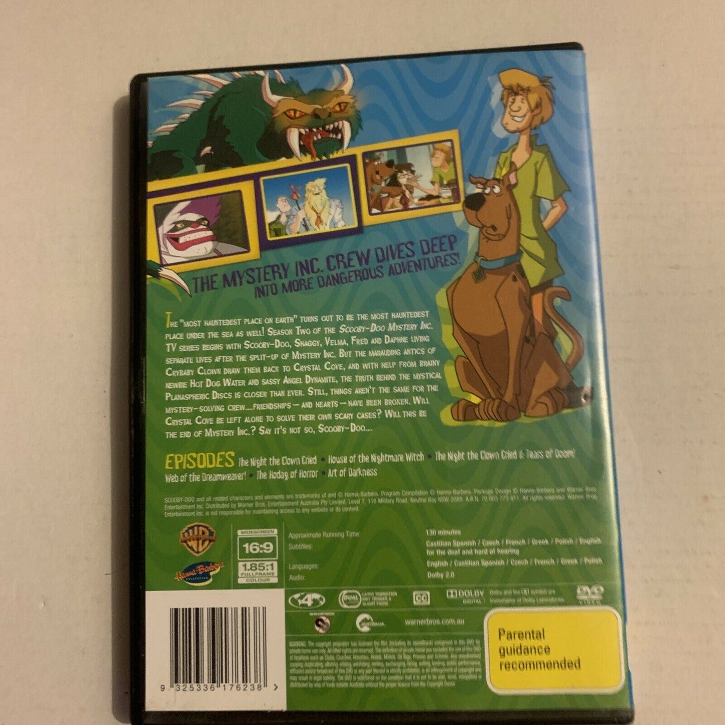 Scooby-Doo! Mystery Incorporated - Danger In The Deep (DVD) Region 4,2