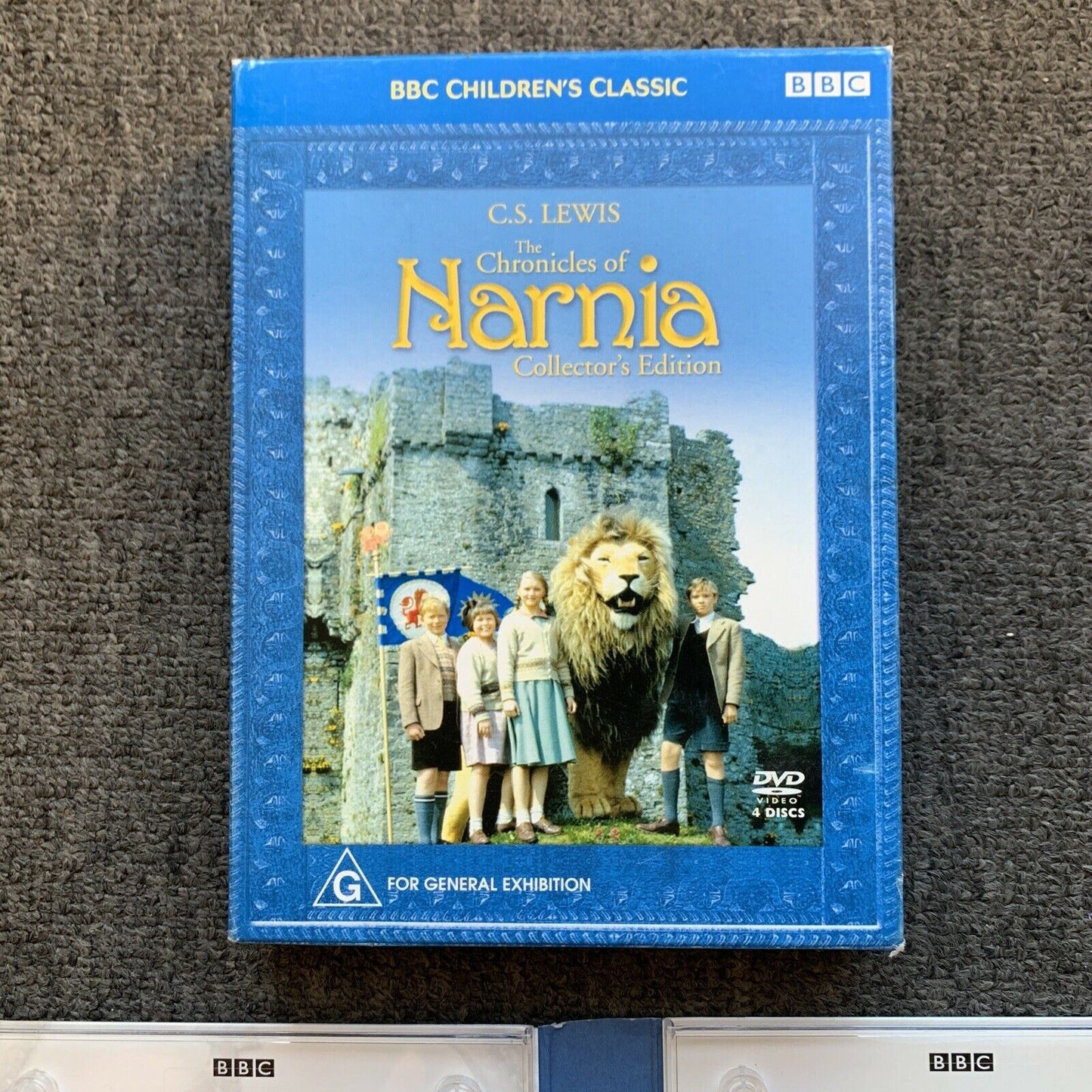 The Chronicles Of Narnia: Complete Collection (DVD, 1988, 4-Disc) BBC Region 4,2