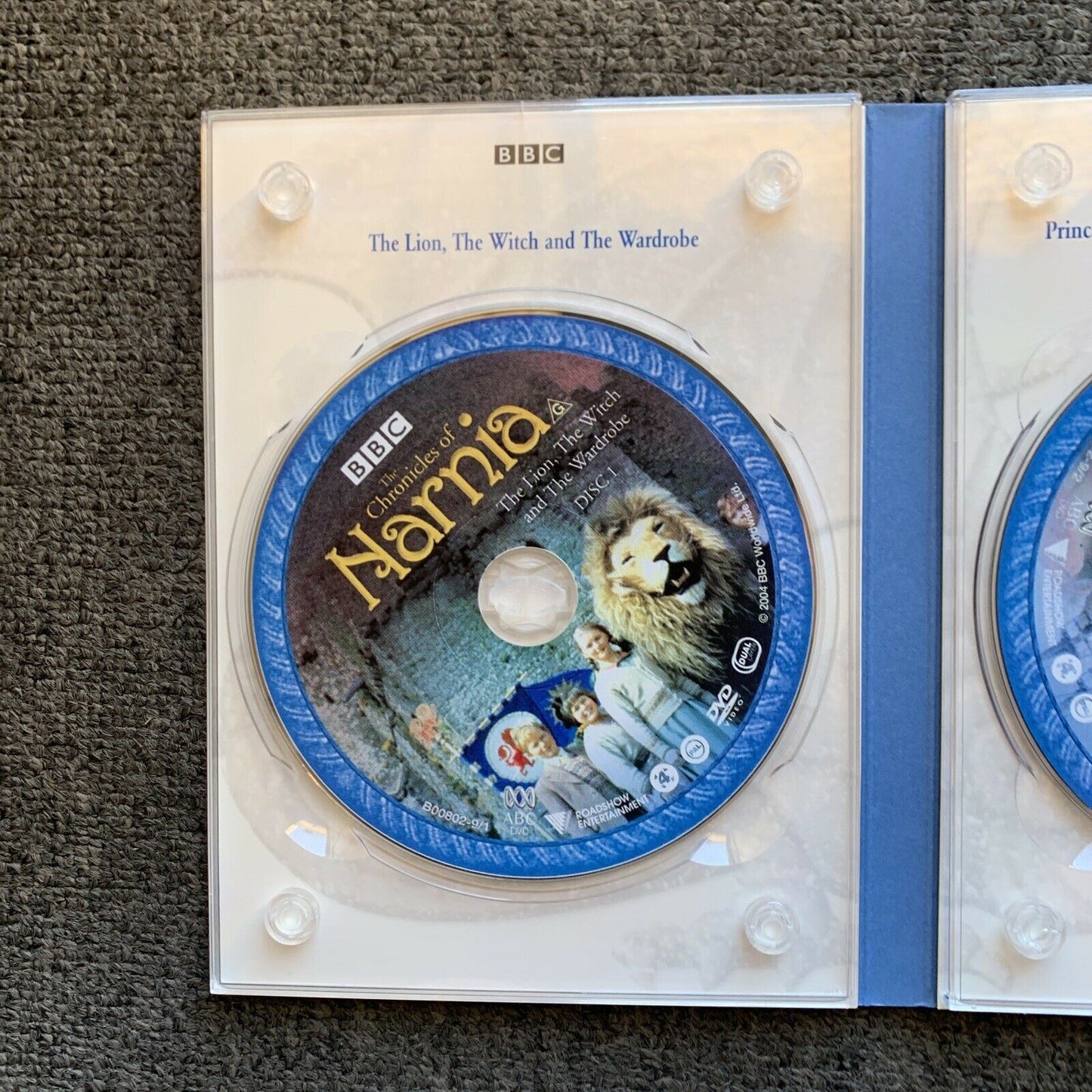 The Chronicles Of Narnia: Complete Collection (DVD, 1988, 4-Disc) BBC Region 4,2