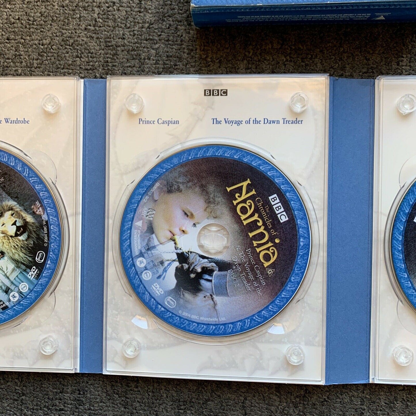 The Chronicles Of Narnia: Complete Collection (DVD, 1988, 4-Disc) BBC Region 4,2