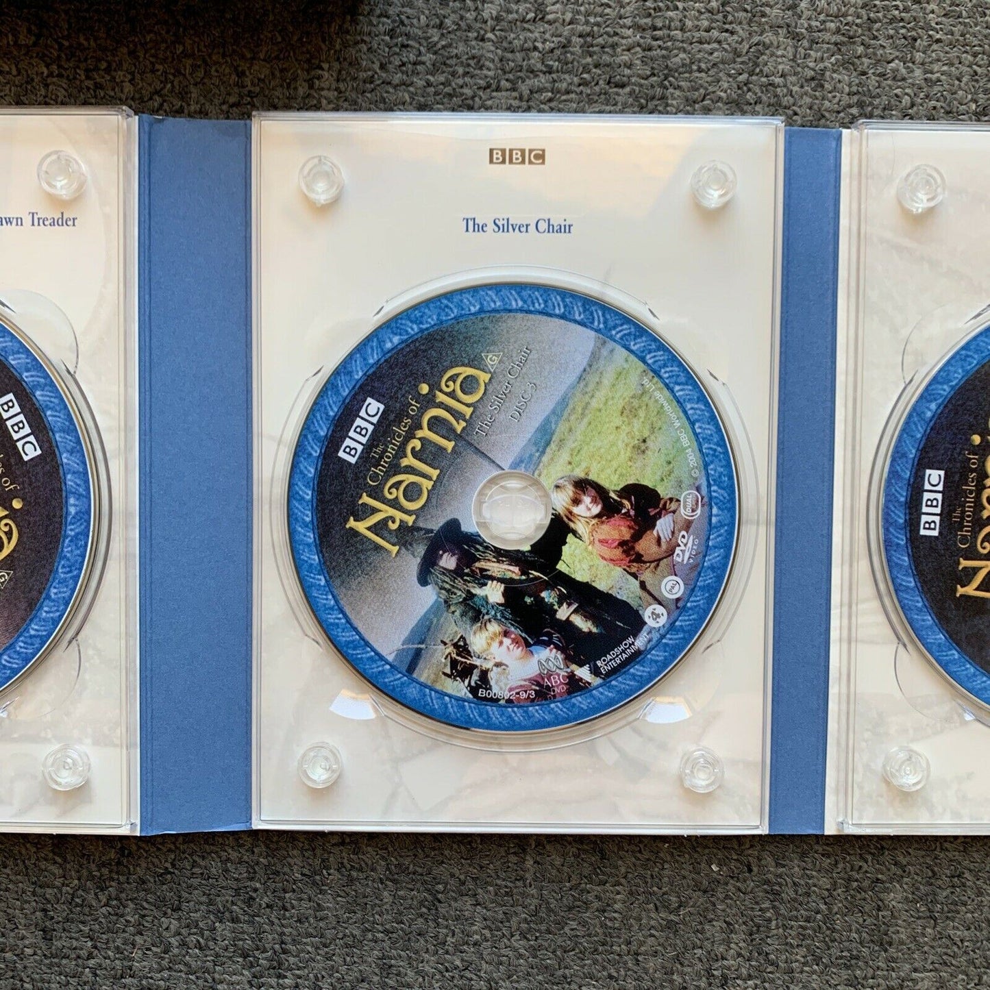 The Chronicles Of Narnia: Complete Collection (DVD, 1988, 4-Disc) BBC Region 4,2