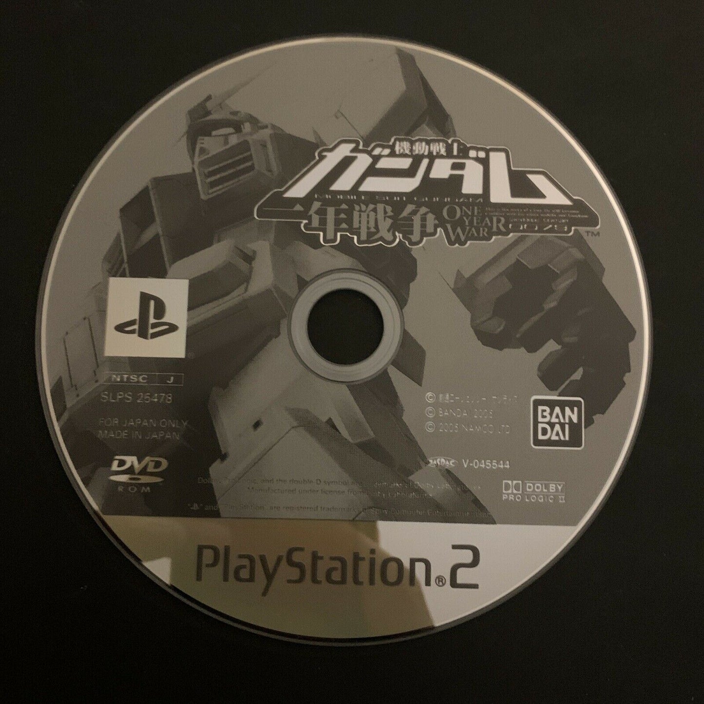 Mobile Suit Gundam: One Year War - Sony PS2 NTSC-J Japan Action Game with Manual