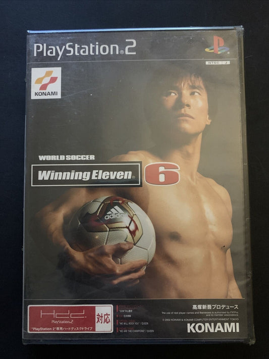 *New Sealed* World Soccer Winning Eleven 6 - PS2 NTSC-J Japan Game