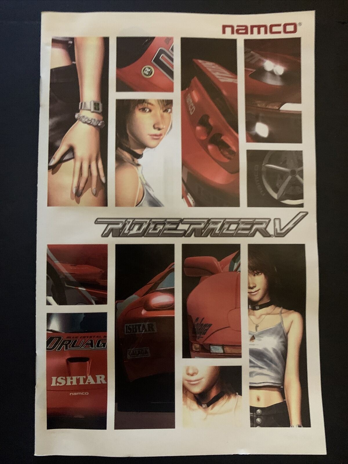 Ridge Racer V 5 - PS2 Playstation 2 NTSC-J Japan Racing Drifting Game w Manual