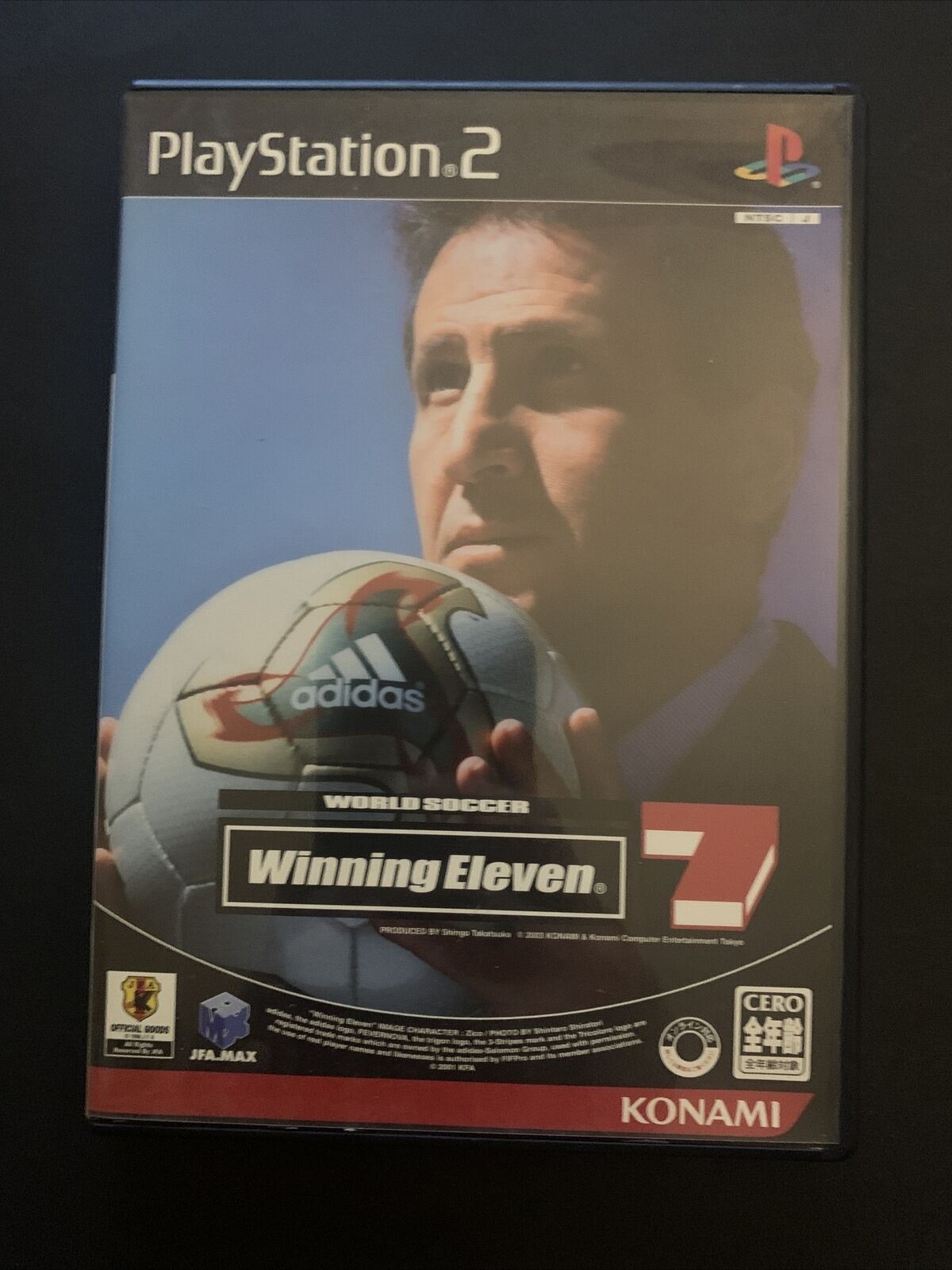 World Soccer Winning Eleven 7 - Japan PlayStation 2 PS2 NTSC-J