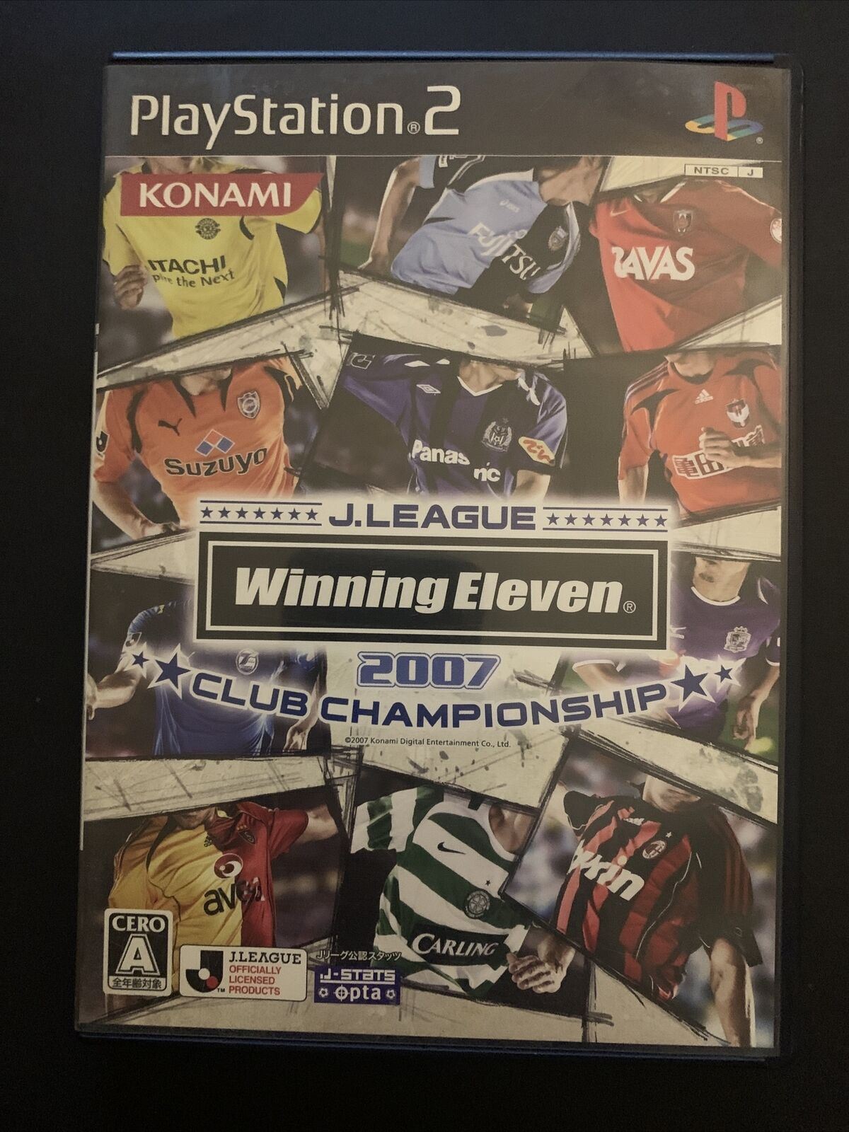 J League Winning Eleven 2007: Club Championship - PS2 NTSC-J Japan Game w Manual