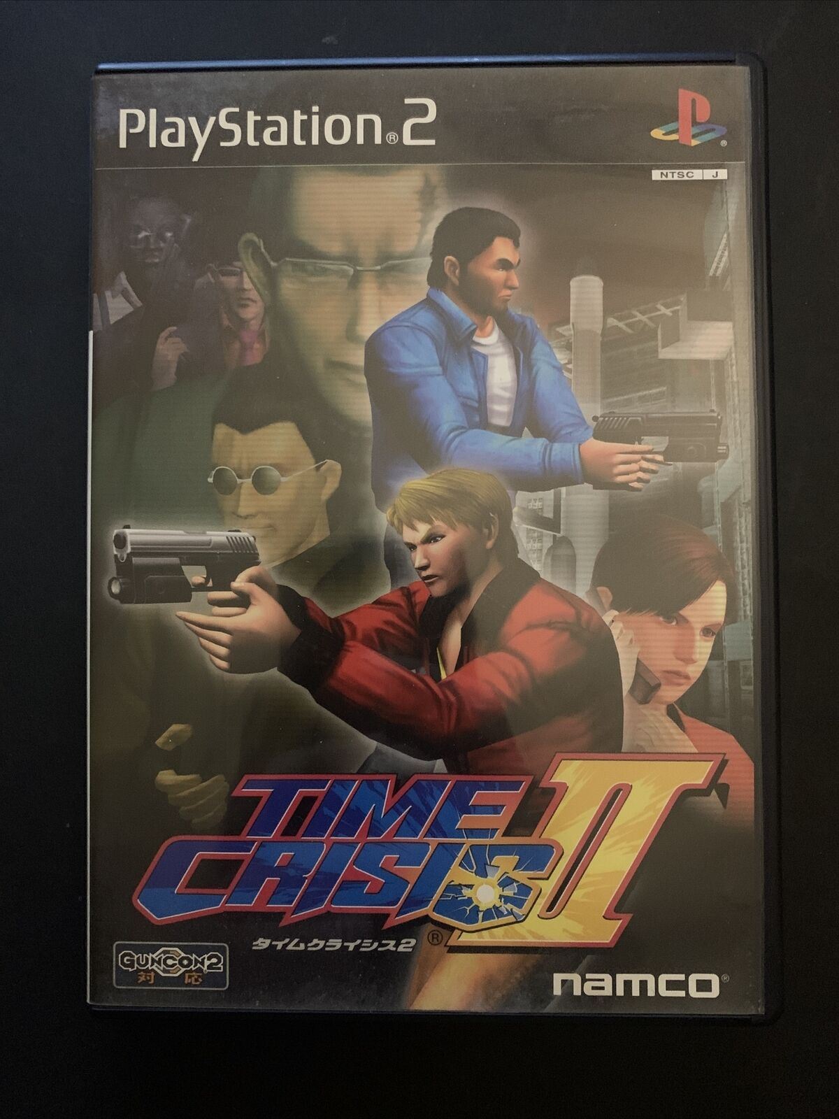 Time Crisis II - PS2 Playstation 2 NTSC-J Japan Shooter Game