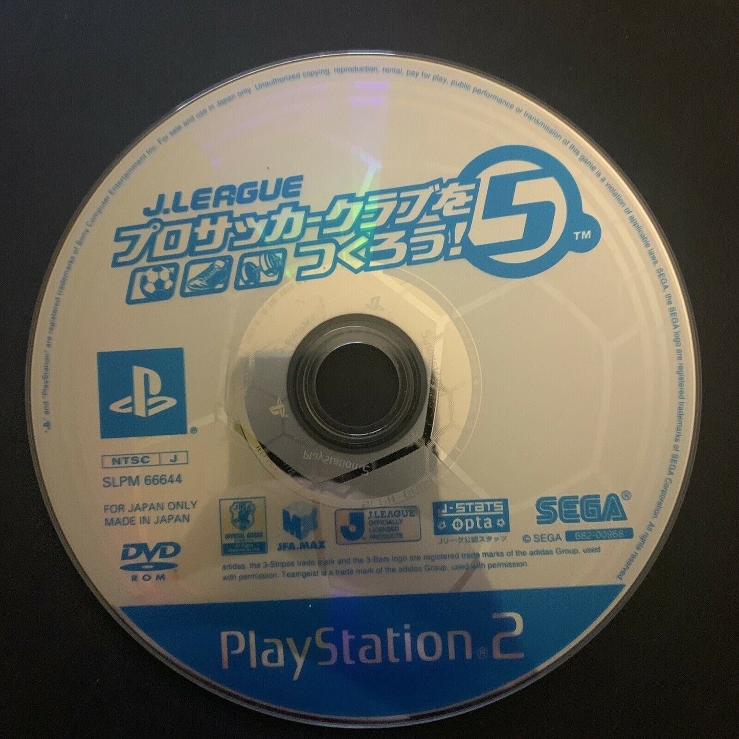 Let's Make a Pro Soccer Club 5 - PS2 Playstation NTSC-J Japan Game w Manual