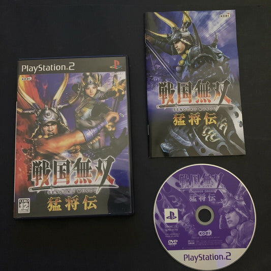 Sengoku Musou: Samurai Warriors - PS2 Playstation 2 NTSC-J Japan Game w Manual