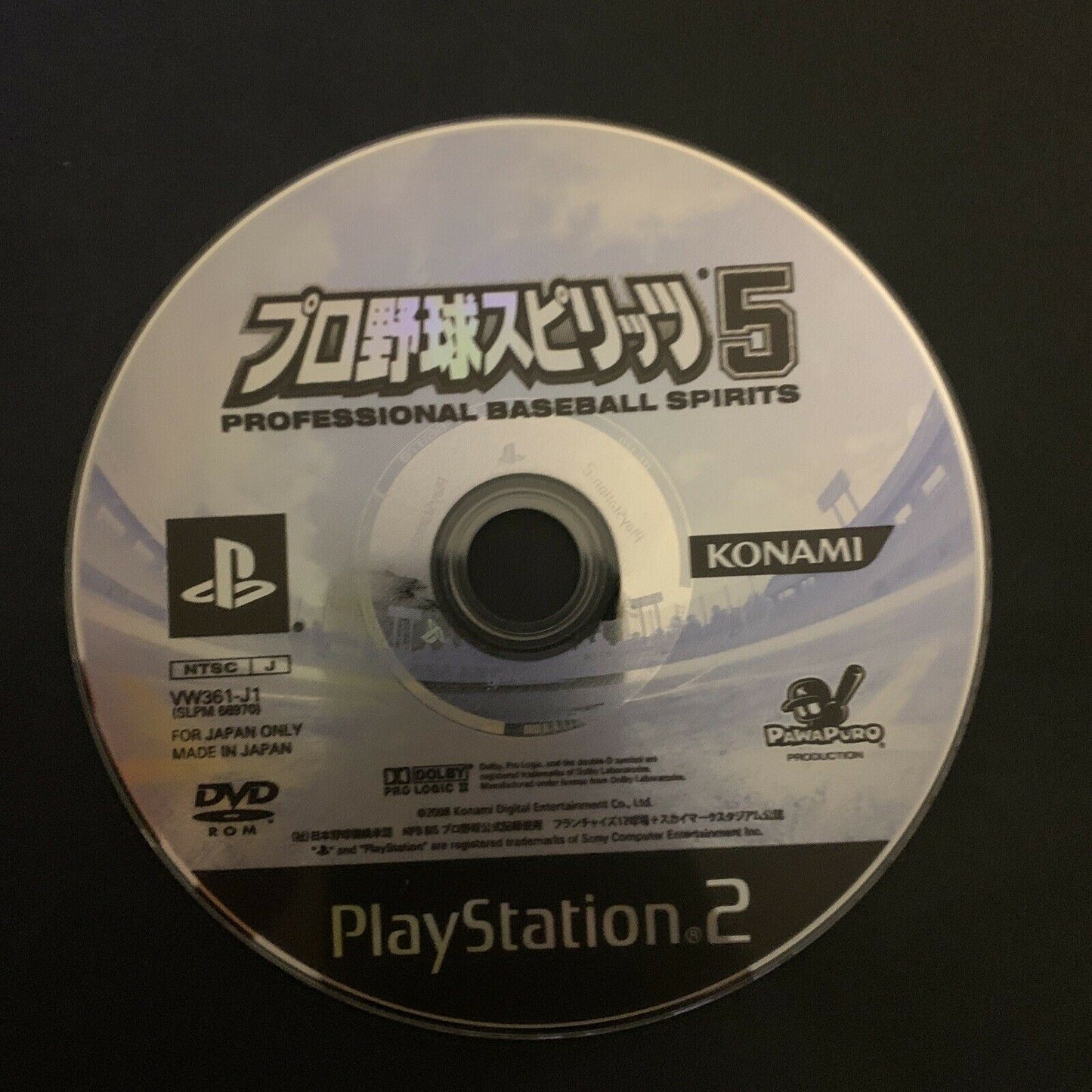 Pro Yakyuu Spirits 5 Baseball - PS2 Playstation NTSC-J Japan Game w Manual