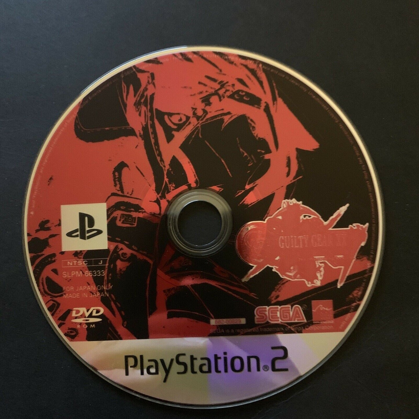 Guilty Gear XX Slash - PS2 Playstation 2 NTSC-J Japan Fighting Game w Manual