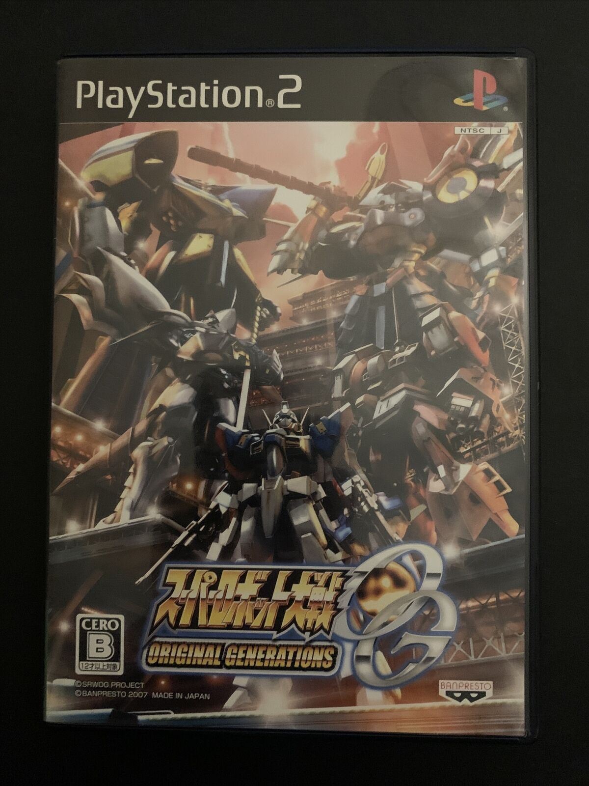 Super Robot Wars: Original Generations - PS2 Playstation NTSC-J Japan w Manual