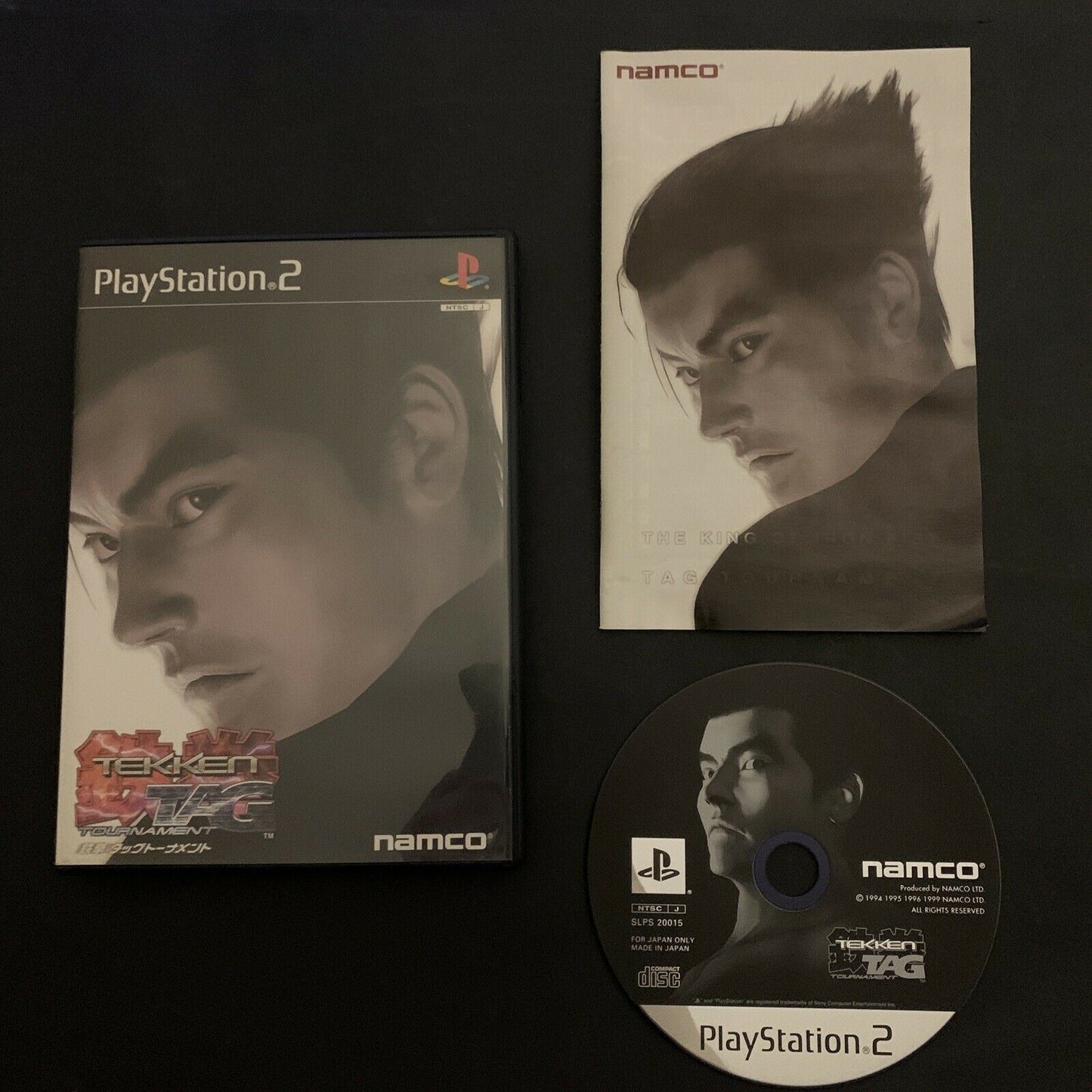 Tekken Tag Tournament - Sony Playstation PS2 NTSC-J JAPAN 1999 Game + Manual