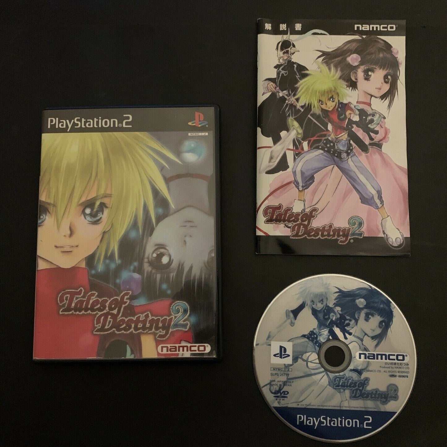 Tales Of Destiny 2 - PS2 Playstation 2 NTSC-J Japan RPG Game w Manual