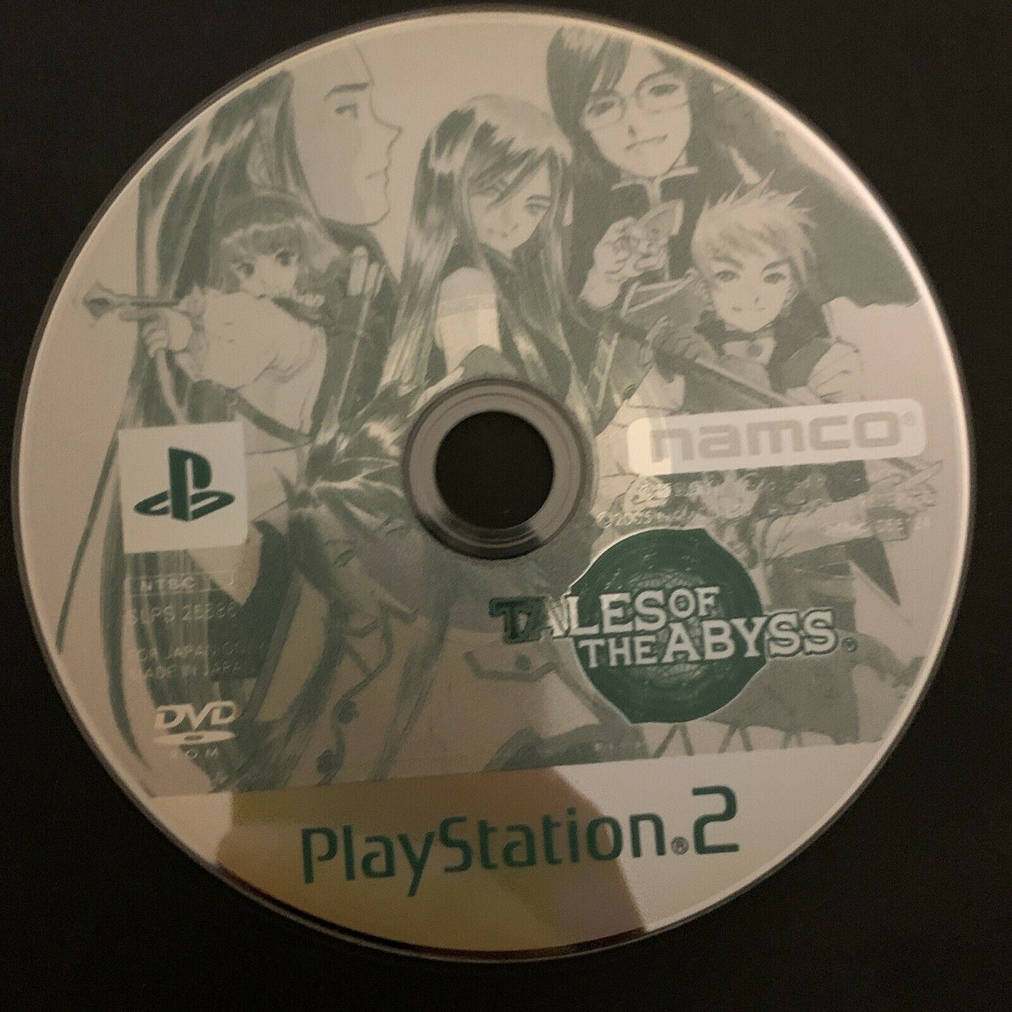 Tales Of The Abyss - PS2 Playstation 2 NTSC-J Japan NAMCO RPG Game w Manual