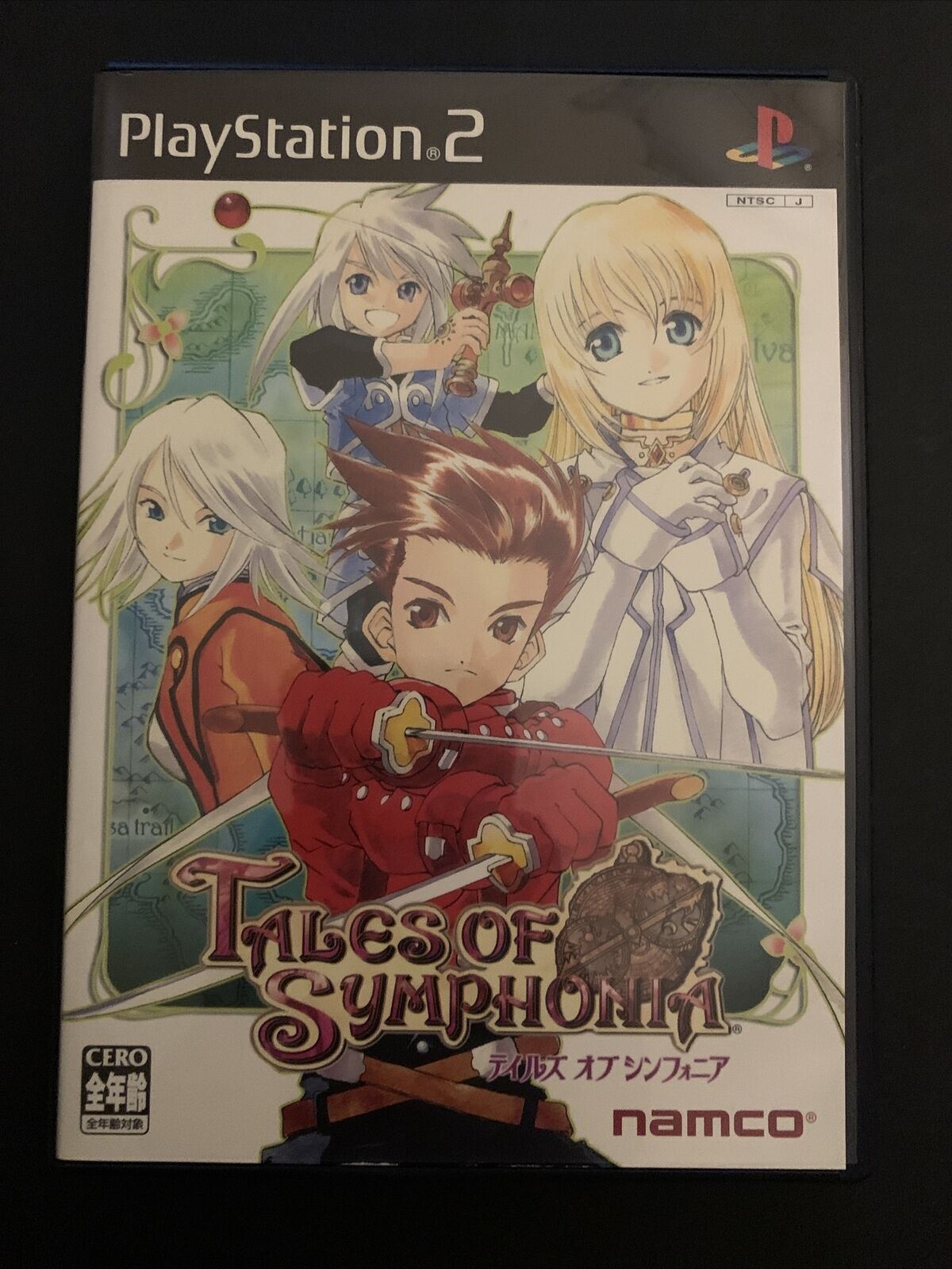 Tales Of Symphonia - PS2 Playstation 2 NTSC-J Japan NAMCO RPG Game w Manual