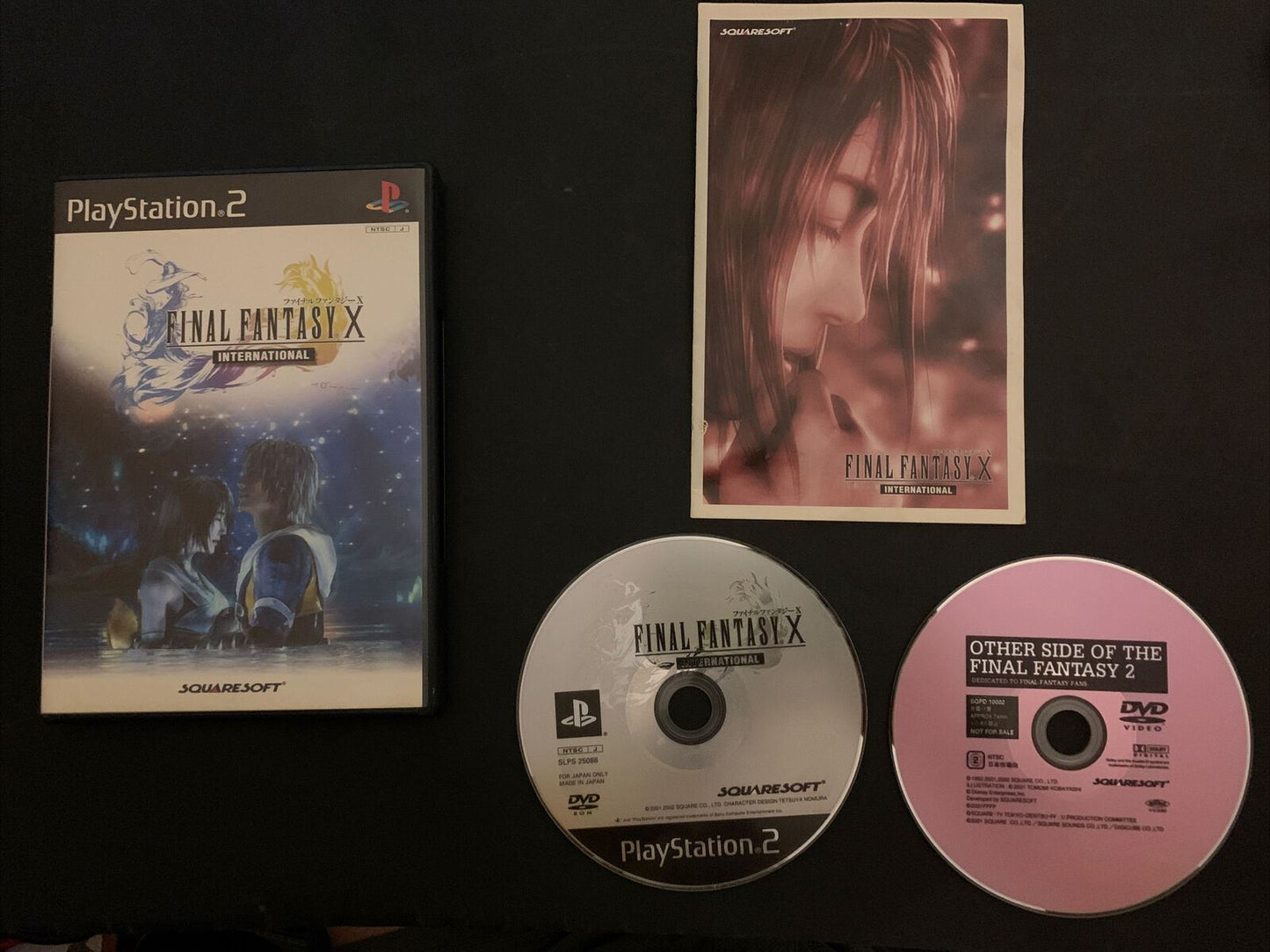 Final Fantasy X International - PS2 NTSC-J Japan Game w Documentary DVD & Manual