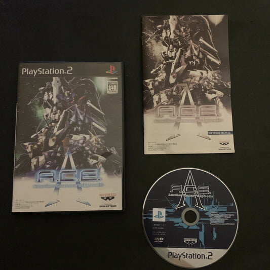 A.C.E. Another Century's Episode - PS2 NTSC-J Japan 3rd Shooter Game w Manual