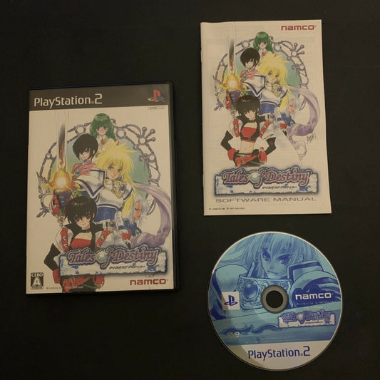 Tales Of Destiny - Playstation 2 PS2 NTSC-J Japan NAMCO RPG Game w Manual