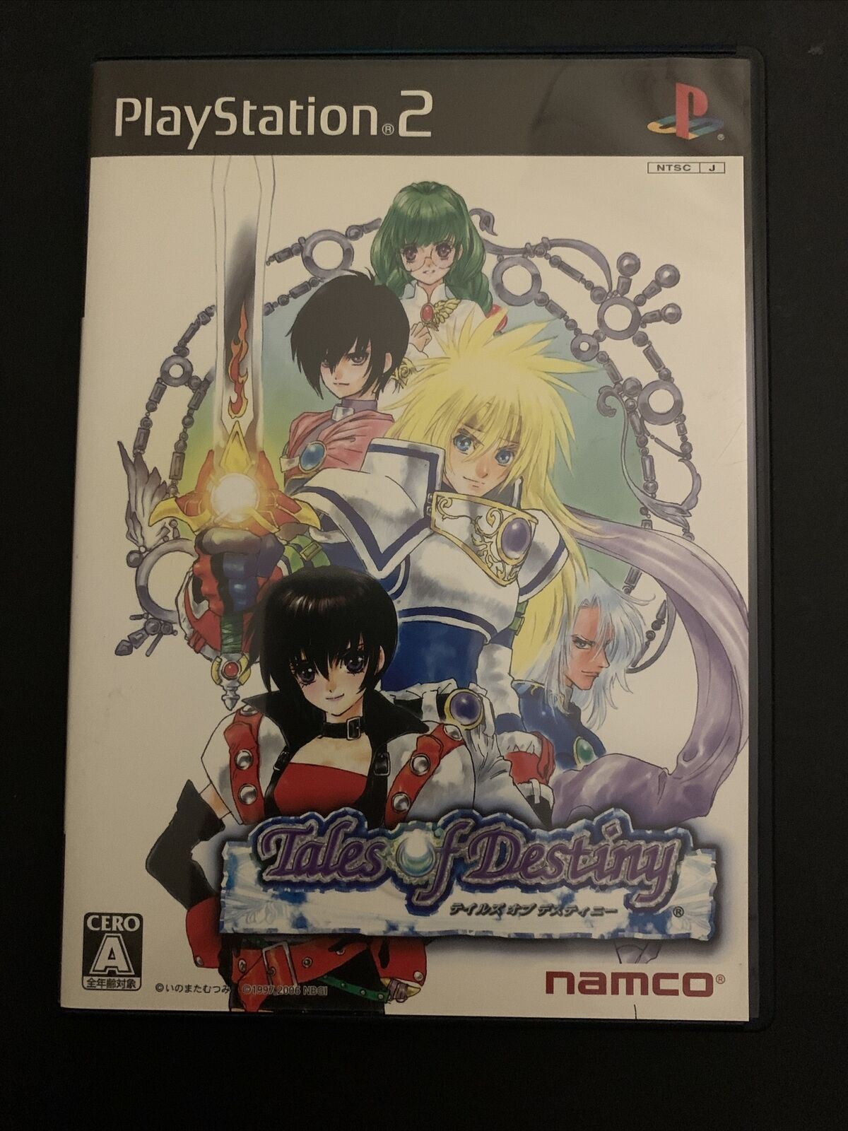 Tales Of Destiny - Playstation 2 PS2 NTSC-J Japan NAMCO RPG Game w Manual