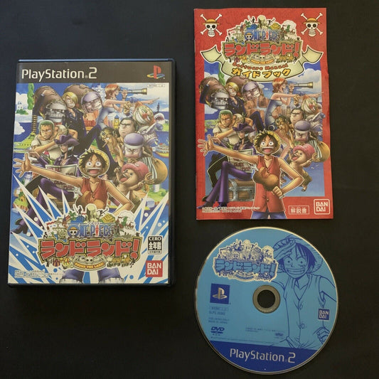 One Piece: Round the Land - PS2 Japan NTSC-J Game w Manual