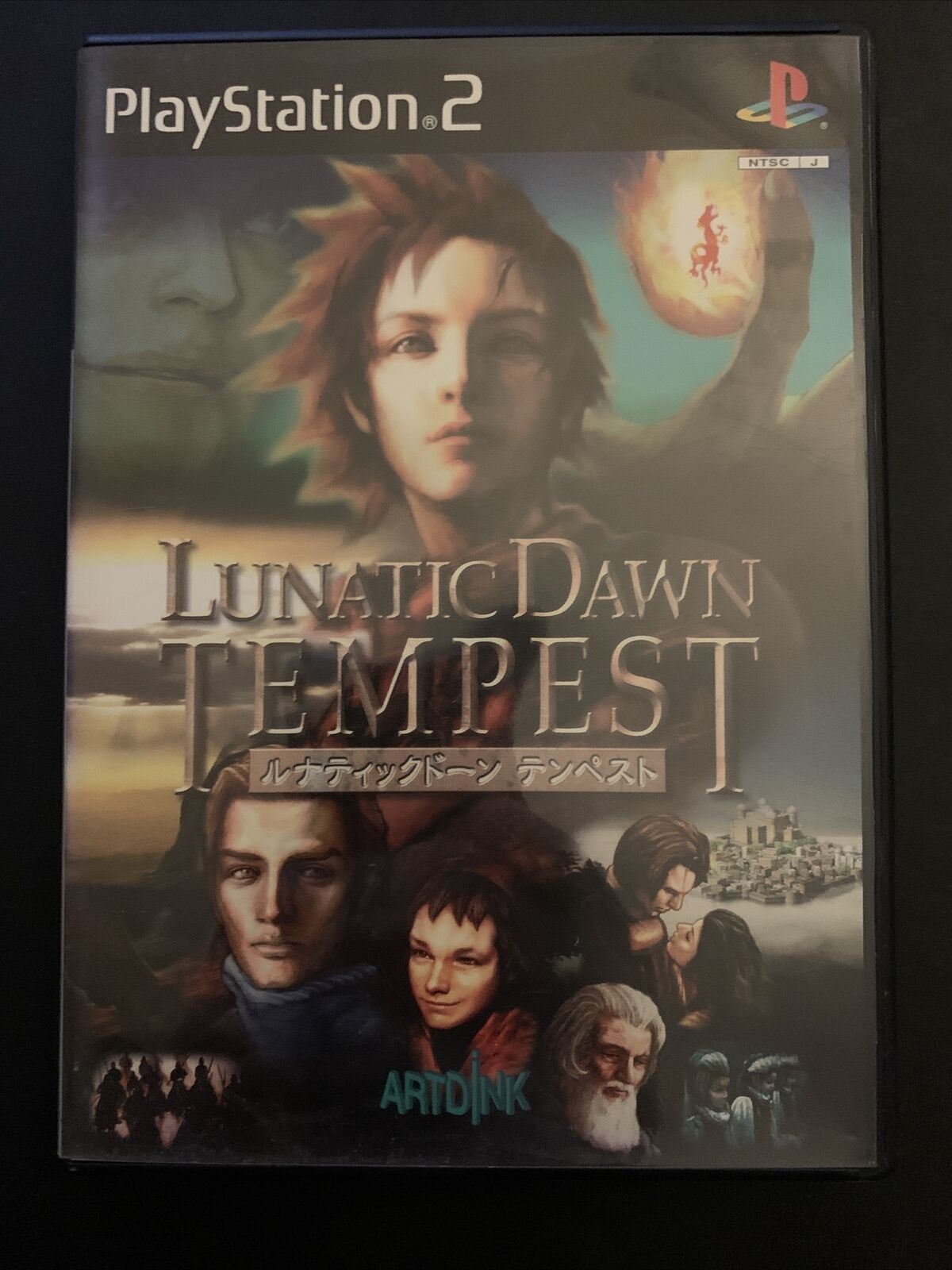 Lunatic Dawn Tempest - PS2 NTSC-J Japan Game w Manual