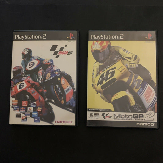 MotoGP 1 & 2 - PS2 Playstation 2 NTSC-J Japan Motorcycle Racing Game w Manual