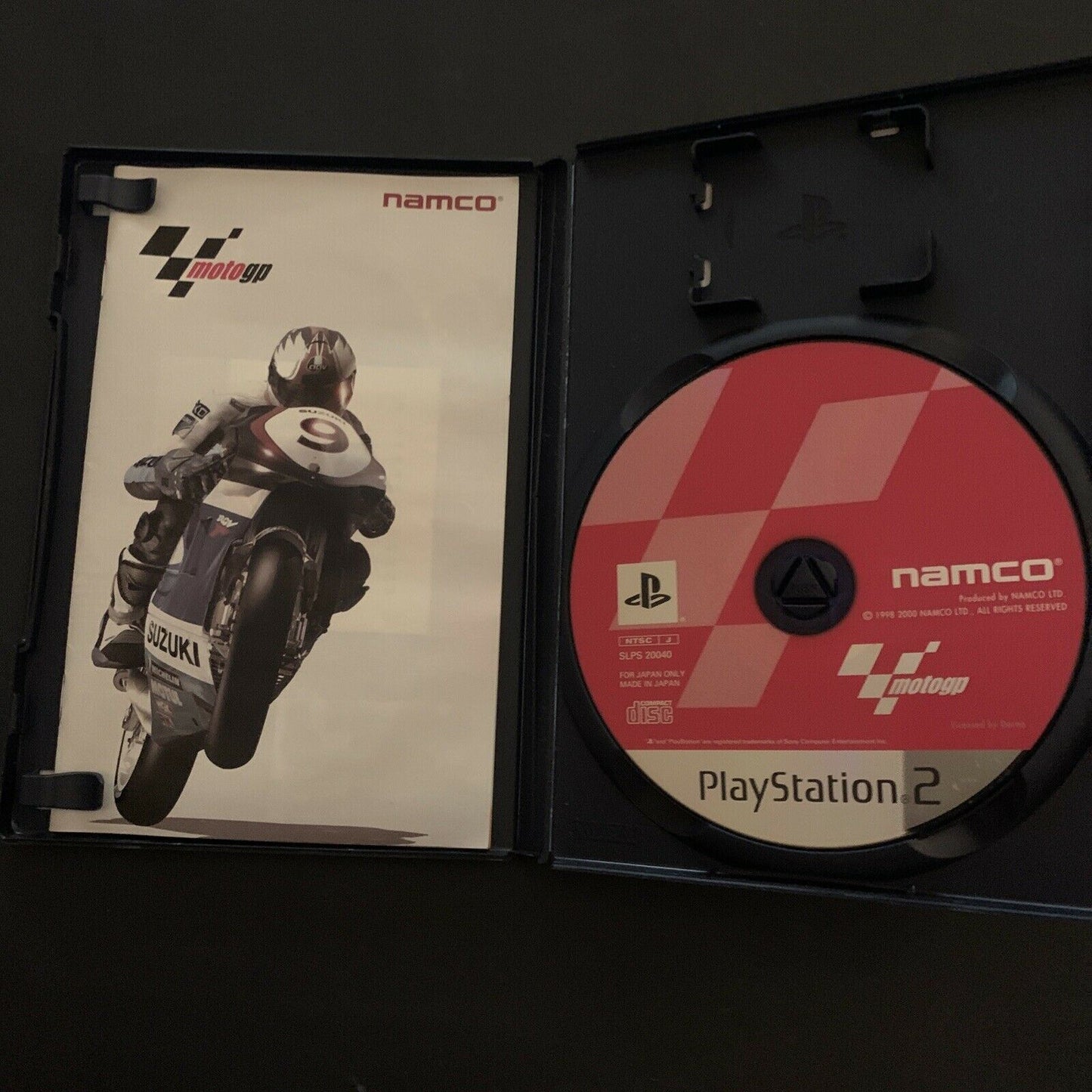 MotoGP 1 & 2 - PS2 Playstation 2 NTSC-J Japan Motorcycle Racing Game w Manual