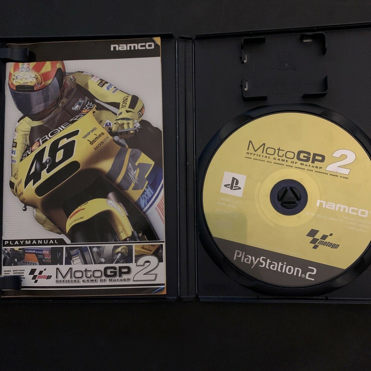 MotoGP 1 & 2 - PS2 Playstation 2 NTSC-J Japan Motorcycle Racing Game w Manual