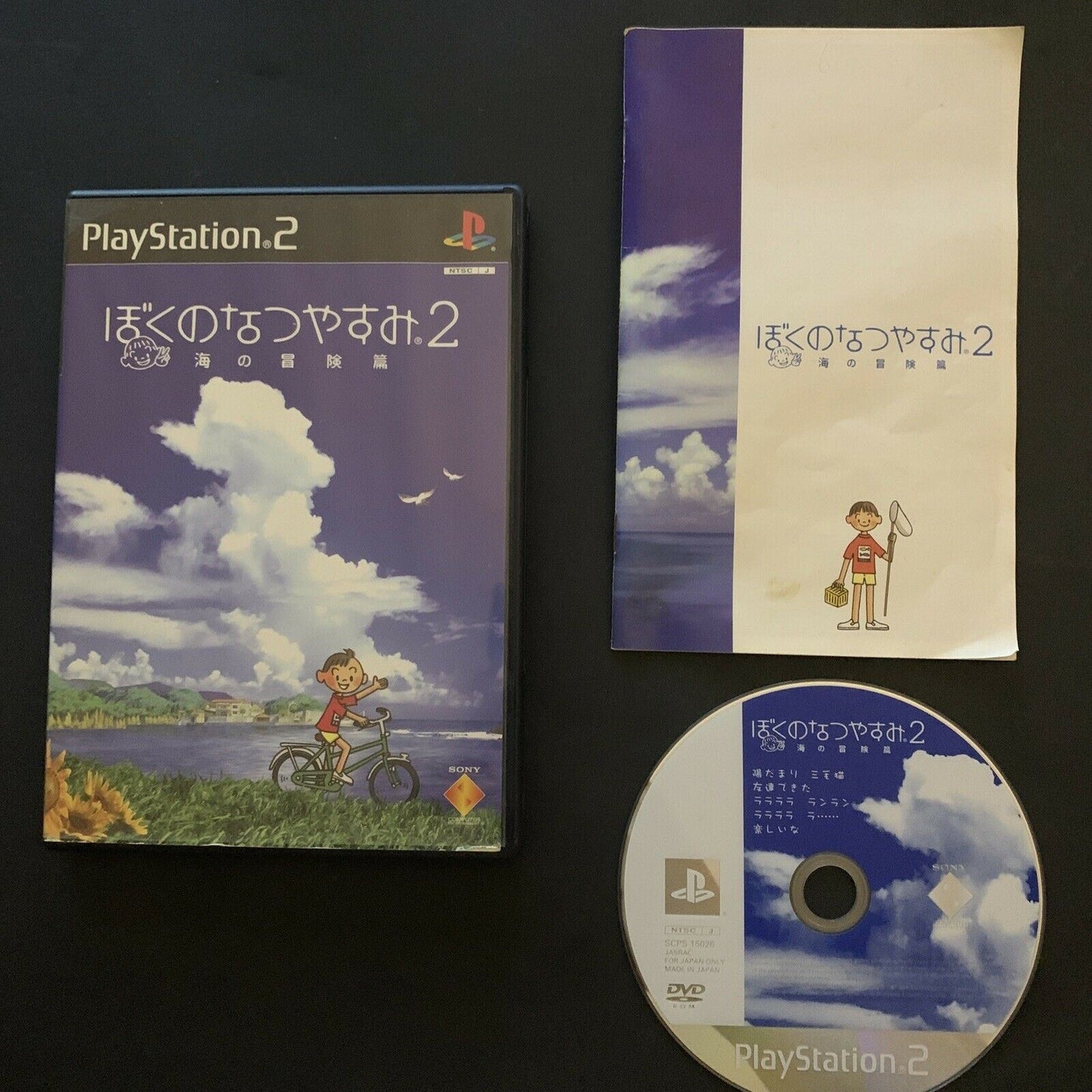 Boku no Natsuyasumi 2 (My Summer Vacation) - PS2 NTSC-J Japan Game w Manual