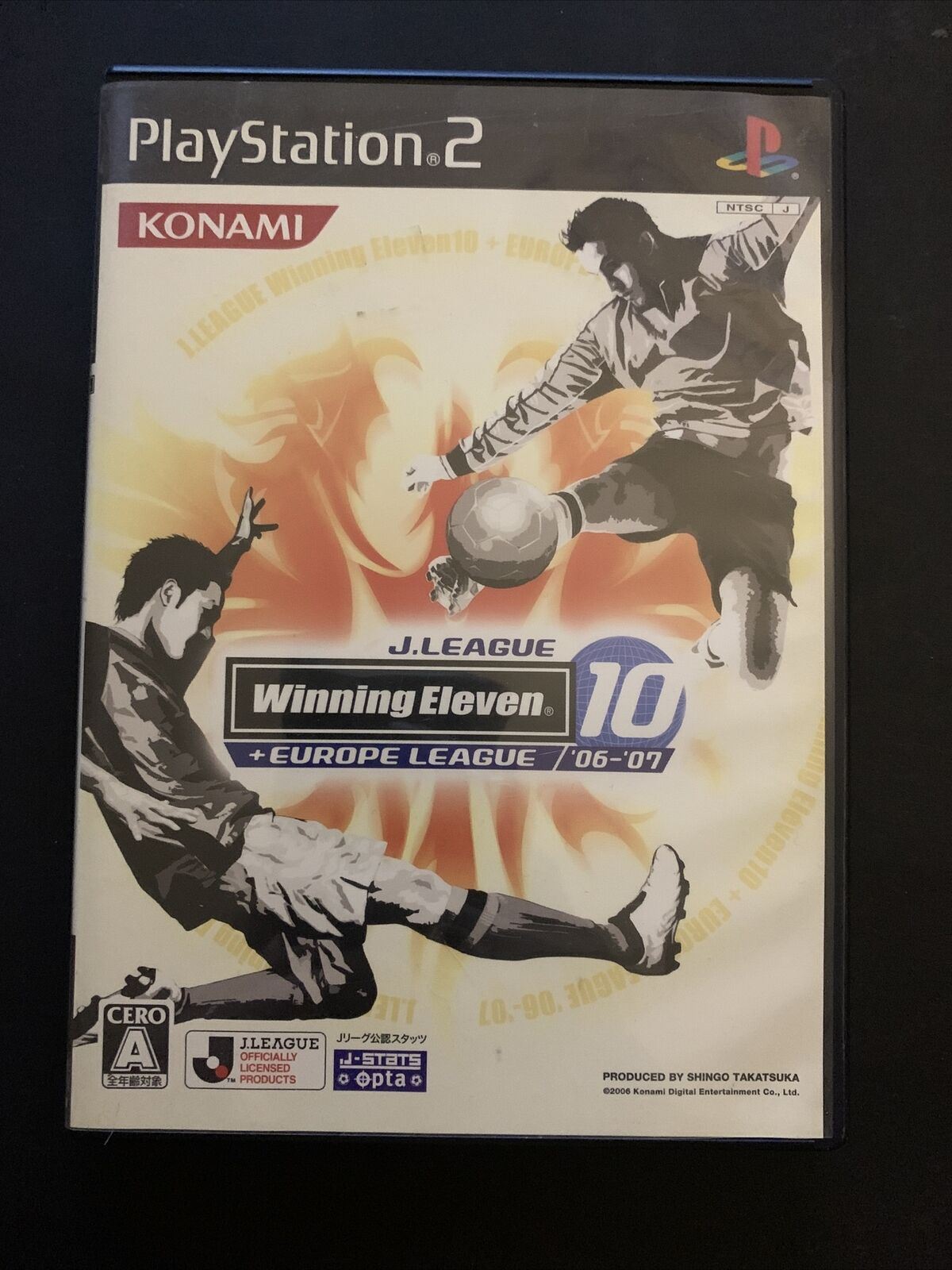 J League Winning Eleven 10 + Europe League - PS2 NTSC-J Japan Game w Manual