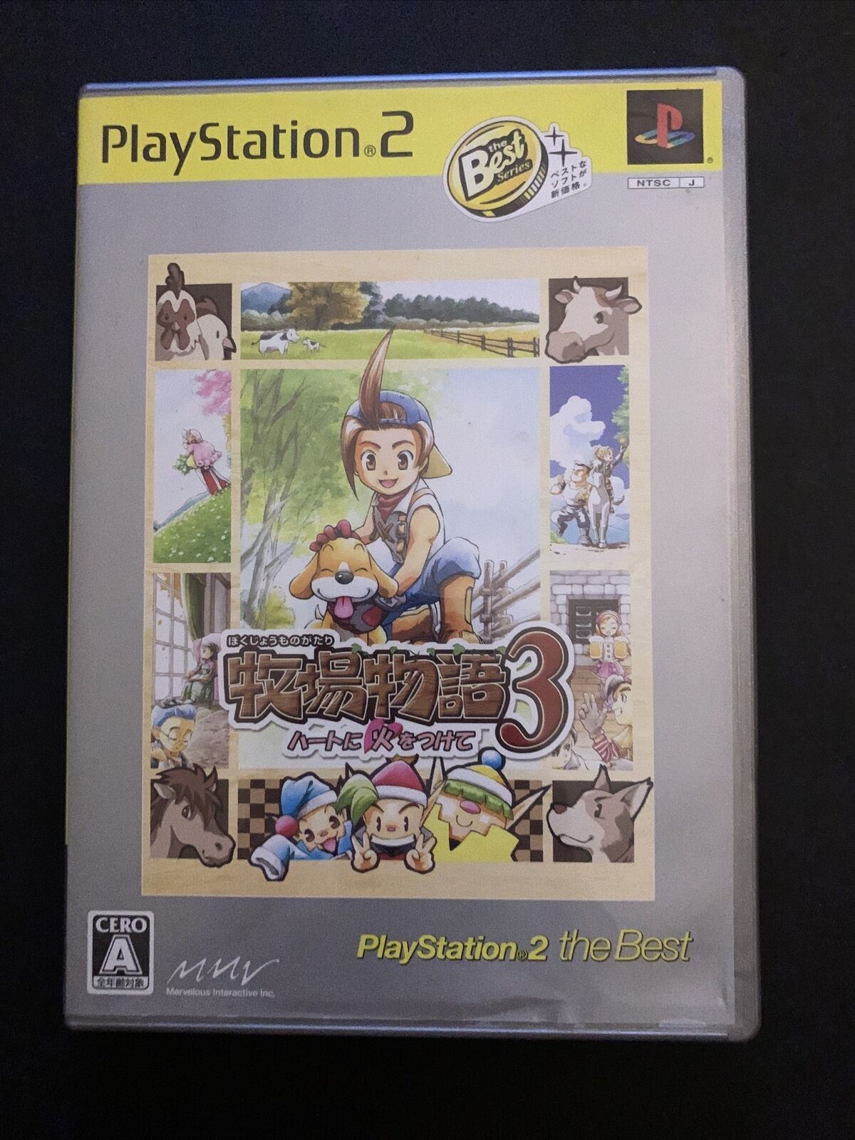 Bokujou Monogatari 3 (Harvest Moon) - PS2 Playstation 2 NTSC-J Japan Game