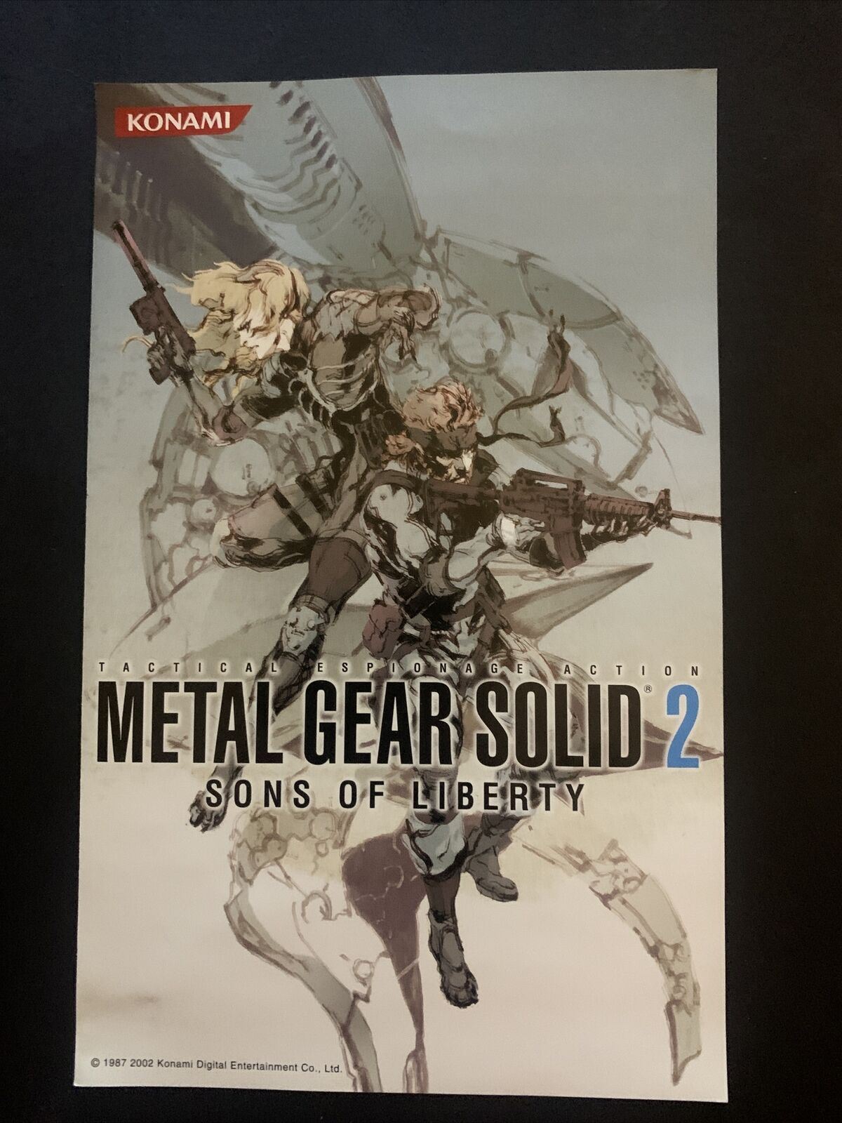 Metal Gear Solid 2: Sons Of Liberty - PS2 NTSC-J Japan Game w Documentary DVD