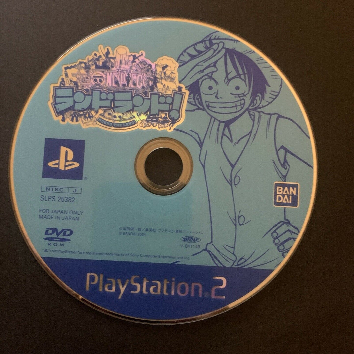 One Piece: Round the Land! - PS2 Playstation 2 NTSC-J Japan Game w Manual