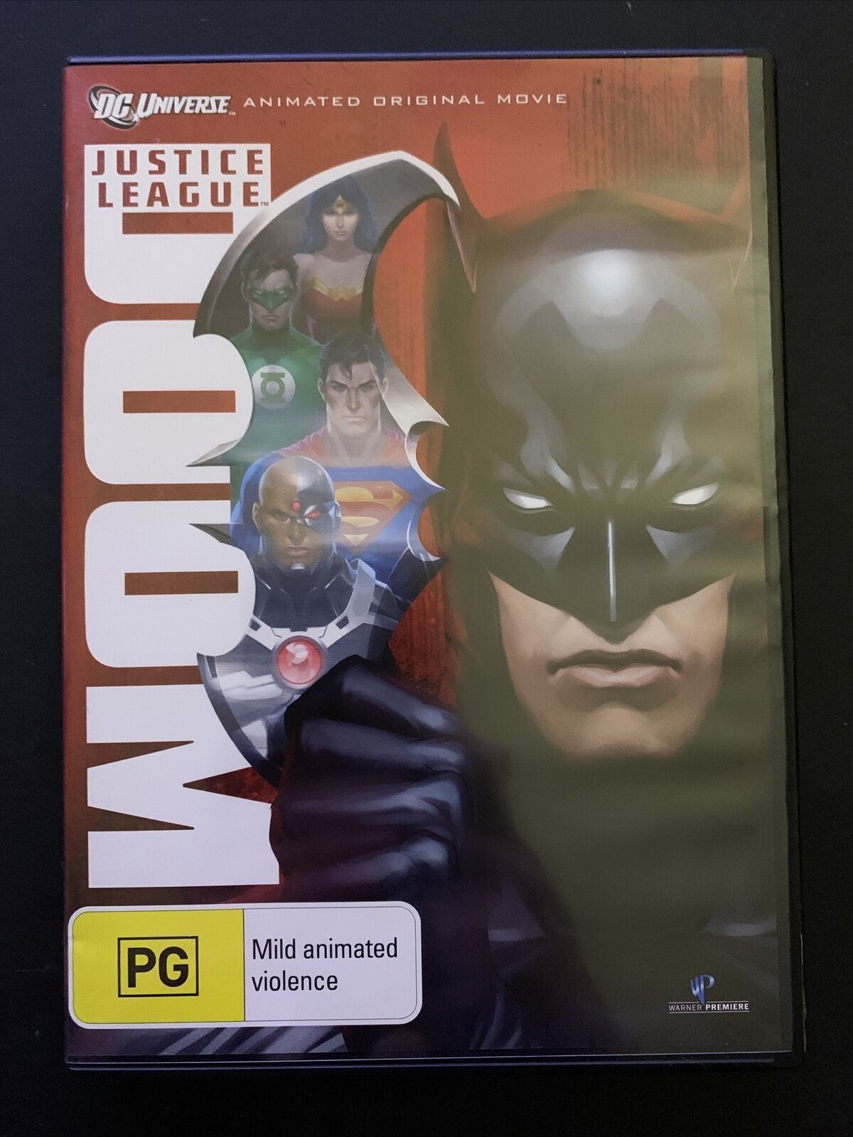 Justice League - Doom (DVD) Batman Animation. Region 4&2