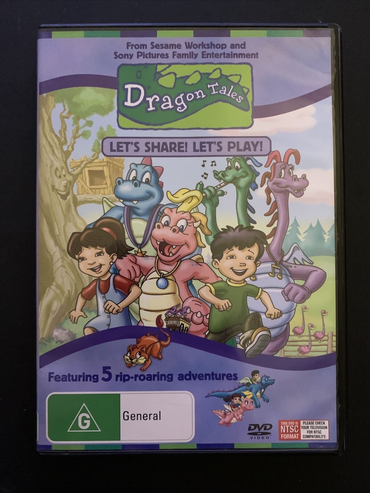 Dragon Tales - Let's Share! Let's Play (DVD) Region 4