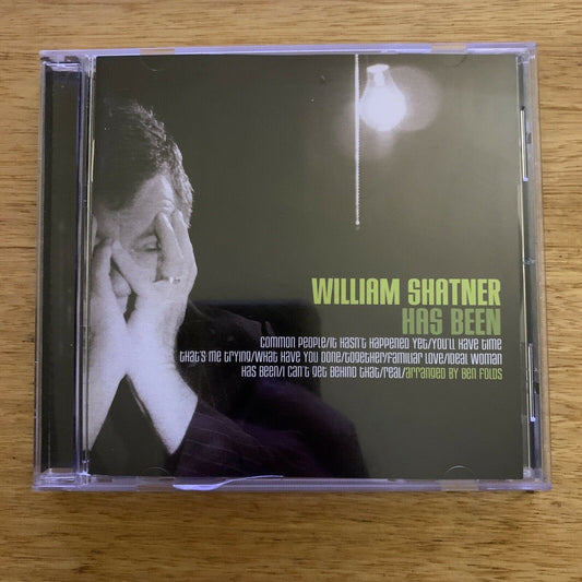 William Shatner - Has Been (CD) Album with Ben Folds, Nick Hornby, Jarvis Cocker