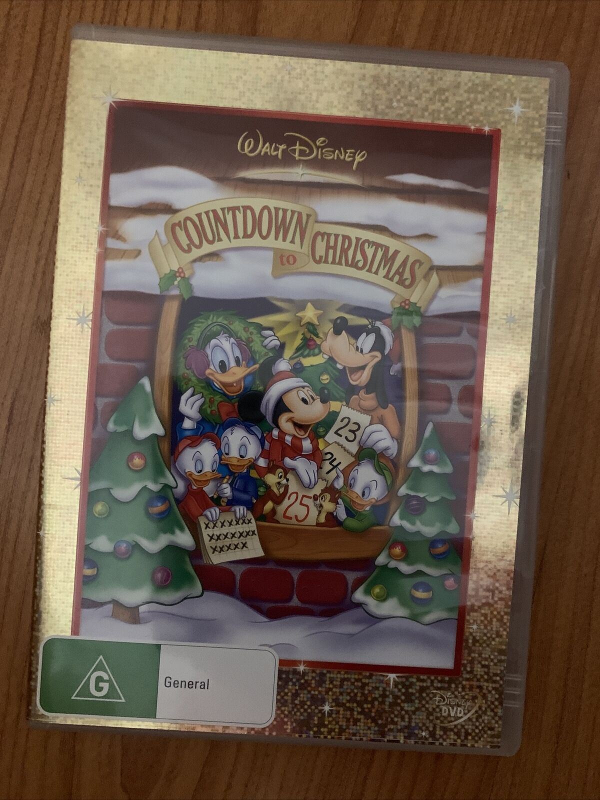 6x Mickey Mouse Christmas (DVD) Disney Animation Movies. Region 4