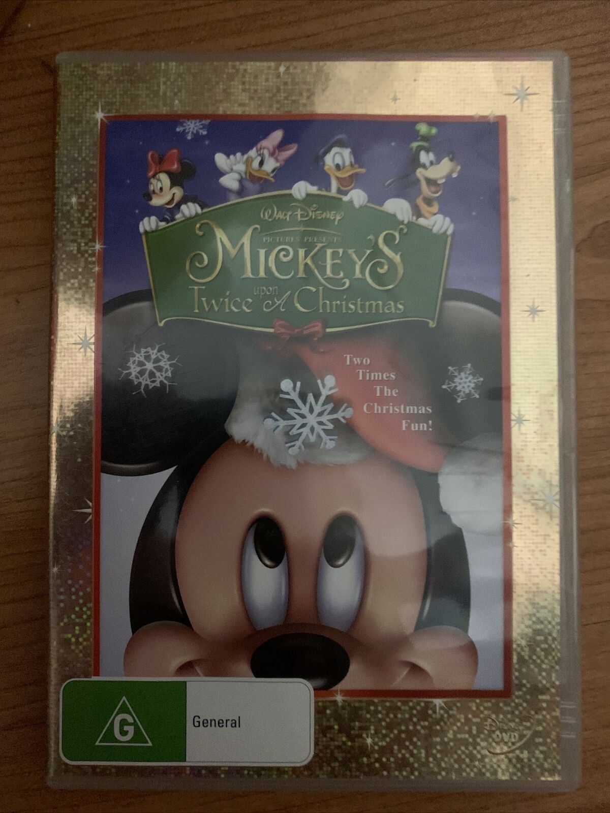 6x Mickey Mouse Christmas (DVD) Disney Animation Movies. Region 4