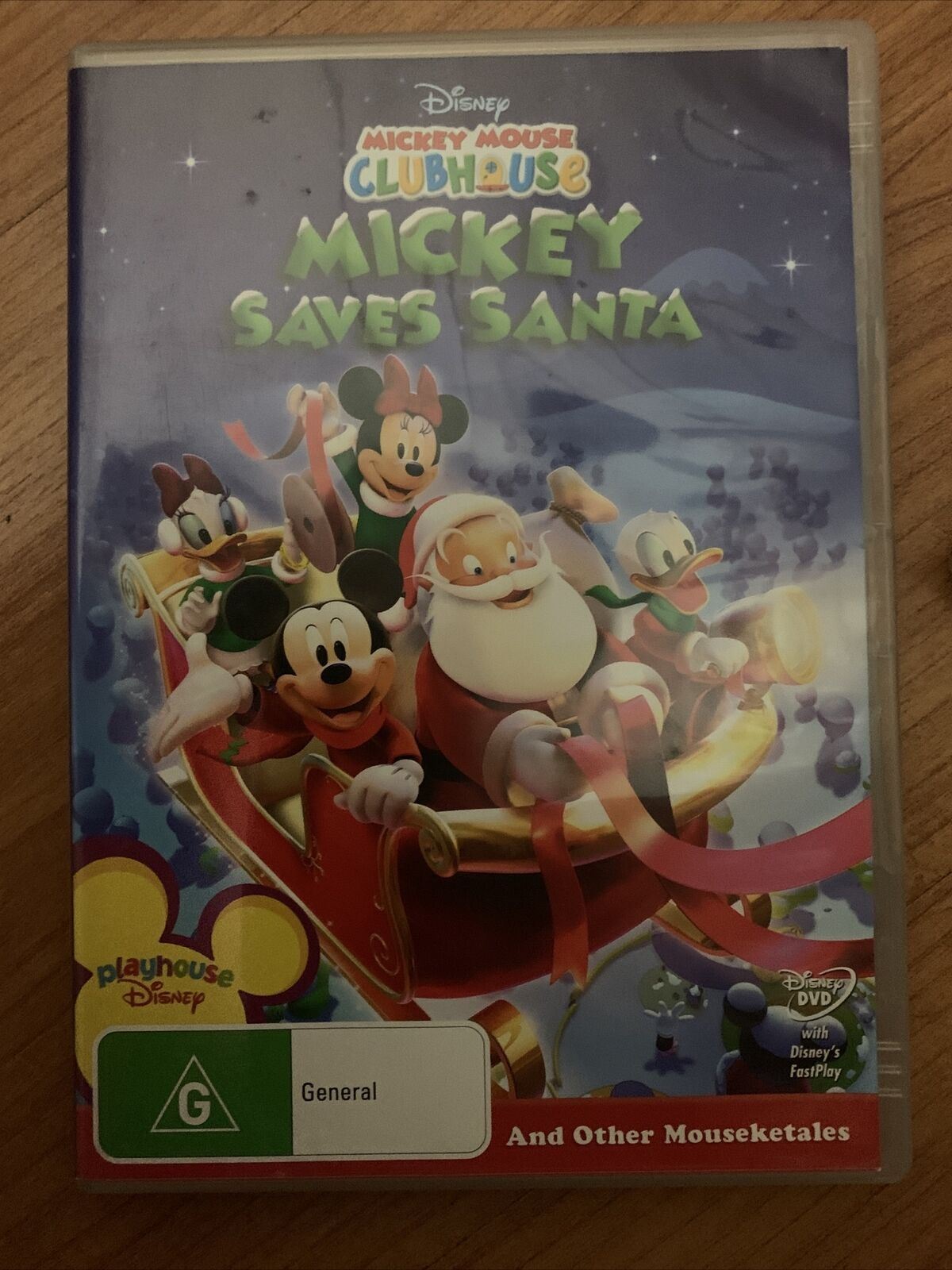 6x Mickey Mouse Christmas (DVD) Disney Animation Movies. Region 4