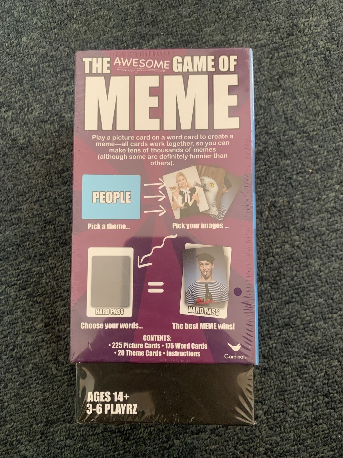 *NEW Sealed* The Awesome Game Of Meme - Funny Fun Family Card Game