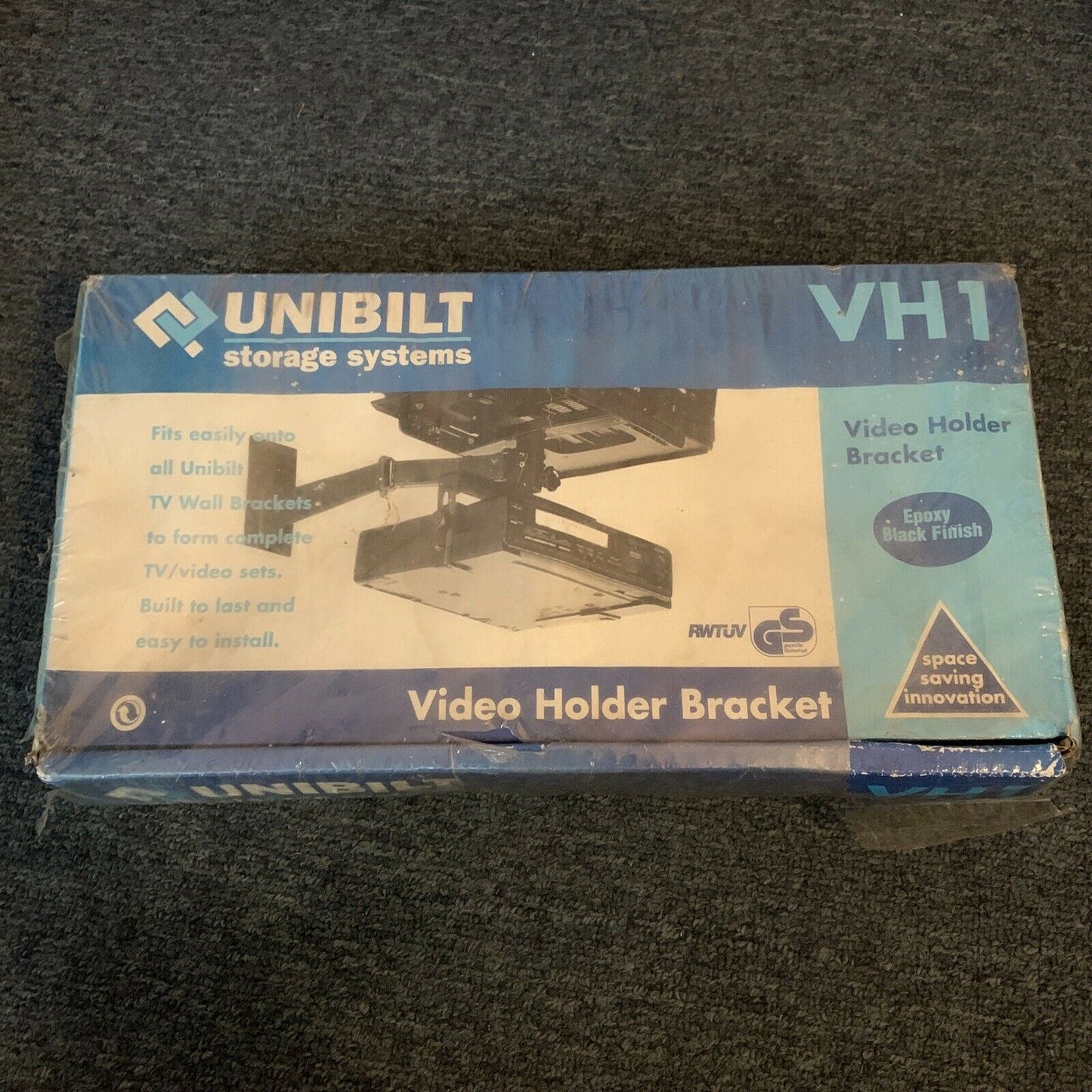 *NEW* Unibilt VH1 - Video Holder Bracket holds most VCRs