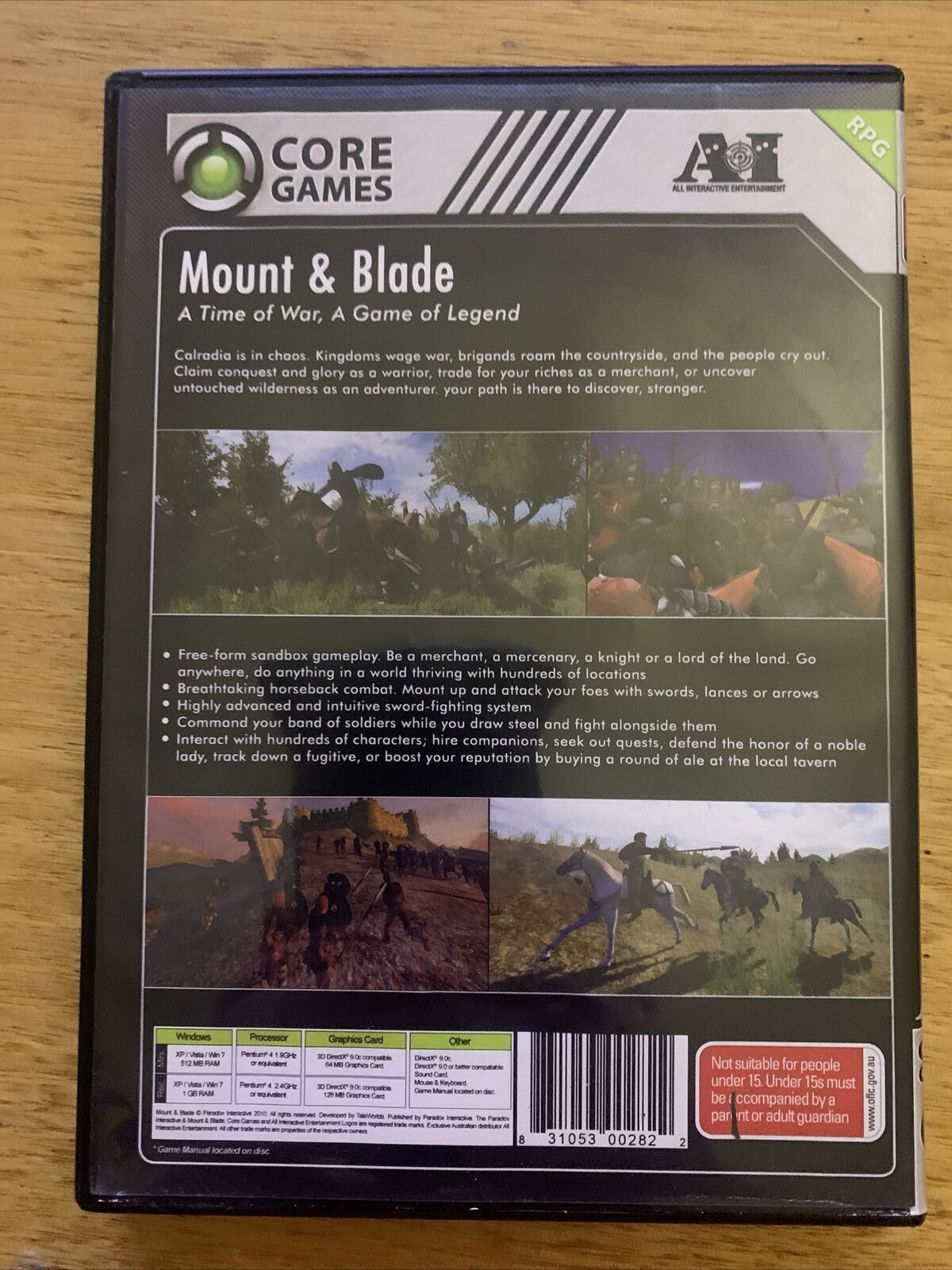 Mount & Blade - PC Windows Strategy Action RPG Game