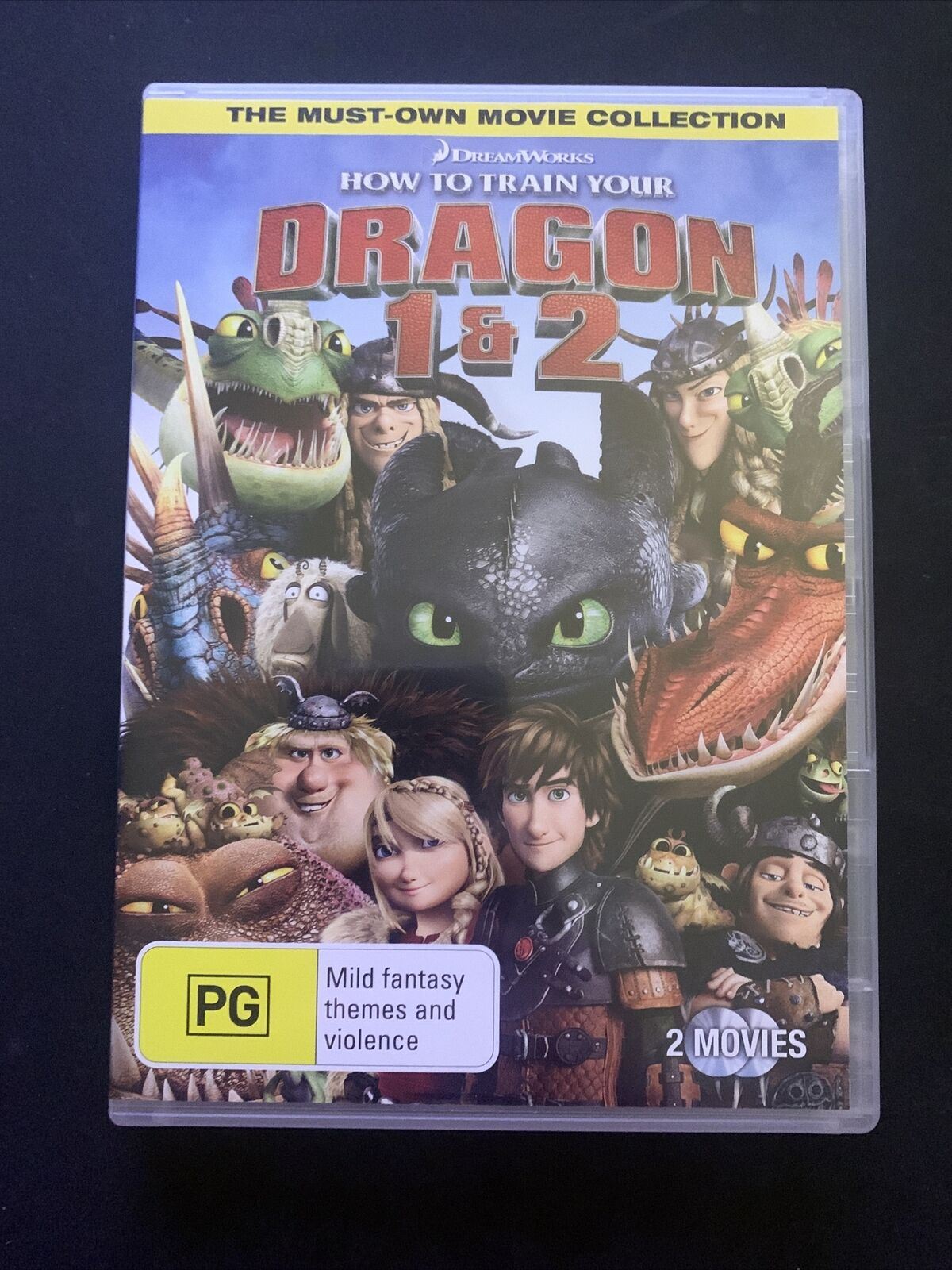 How To Train Your Dragon / How To Train Your Dragon 2 (DVD) Region 4&2