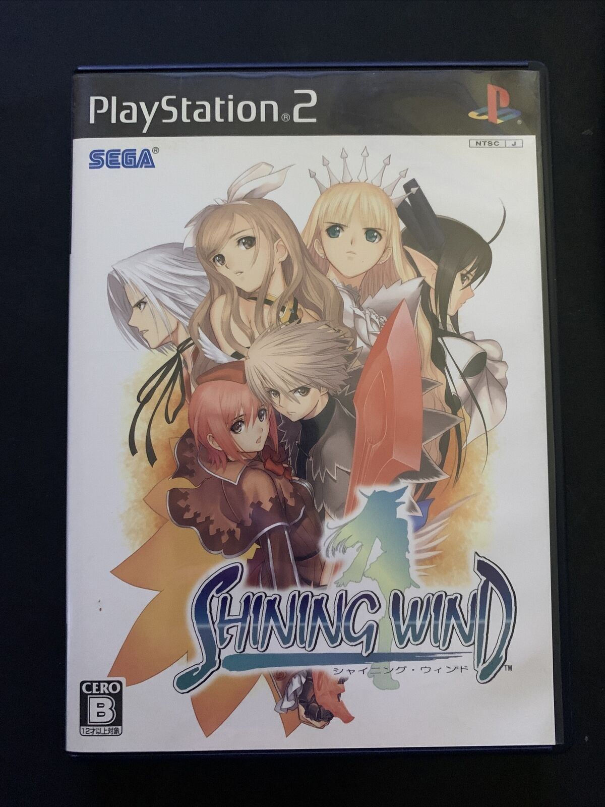 Shining Wind - PS2 Playstation 2 NTSC-J Japan SEGA Action RPG Game w Manual