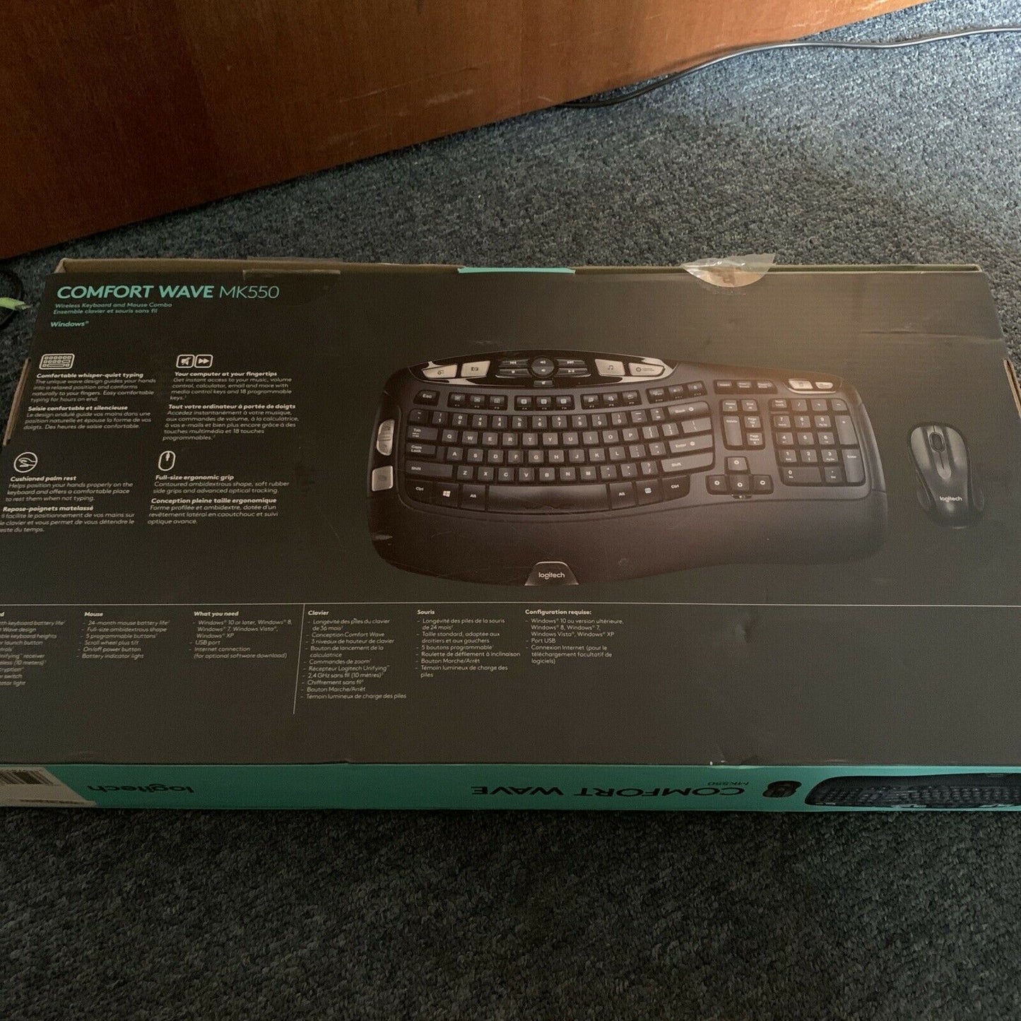 Logitech MK550 (920002555) Wireless Keyboard and Mouse Combo