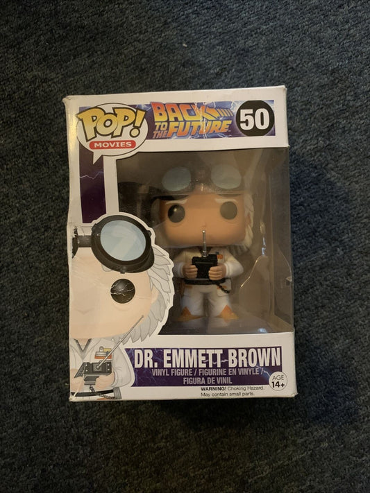 Back to the Future - Dr. Emmett Brown Pop! Vinyl #50