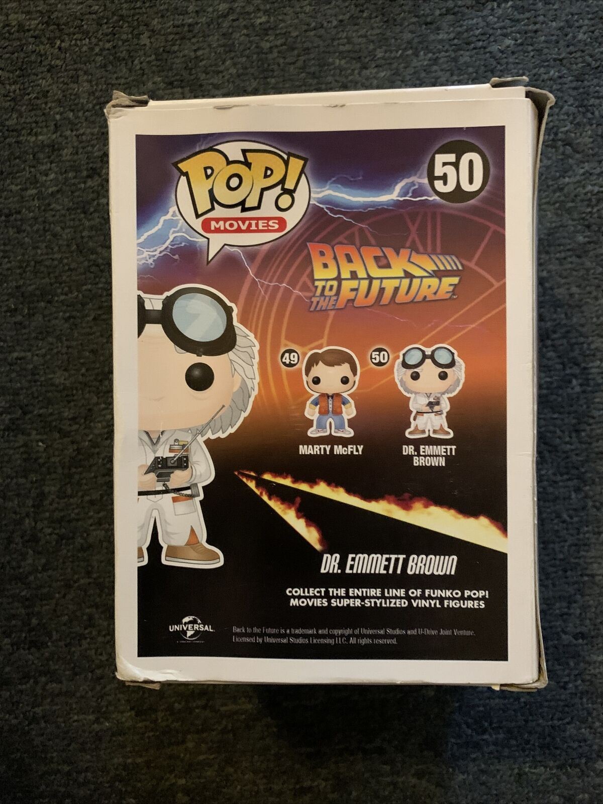 Back to the Future - Dr. Emmett Brown Pop! Vinyl #50