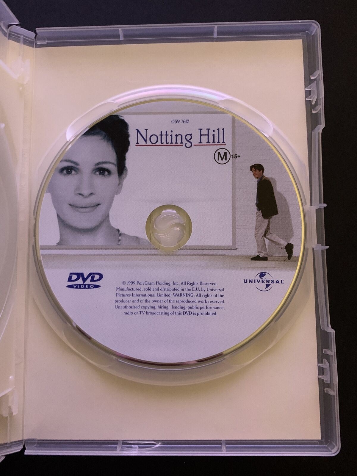 Love Actually / Notting Hill (DVD) Hugh Grant, Julia Roberts. Region 4&2