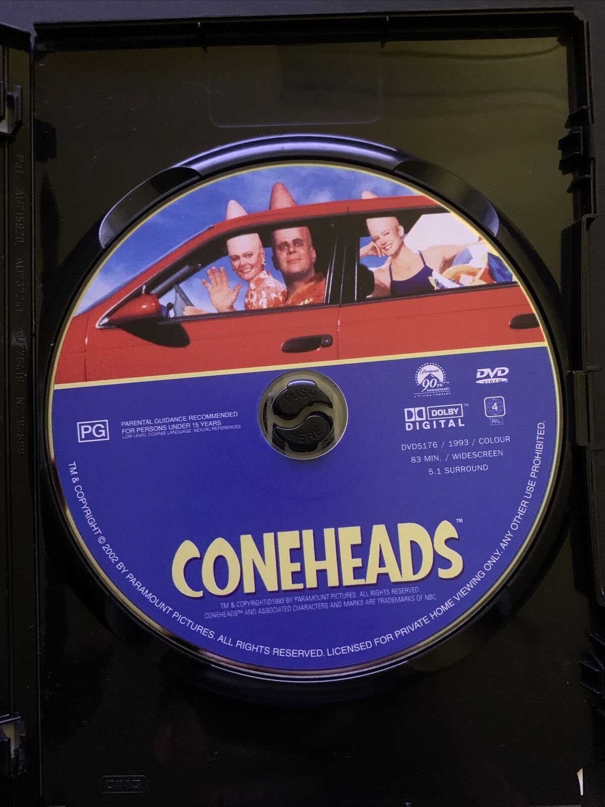 Coneheads (DVD, 1993) Dan Aykroyd, Jane Curtin, Robert Knott. Region 4